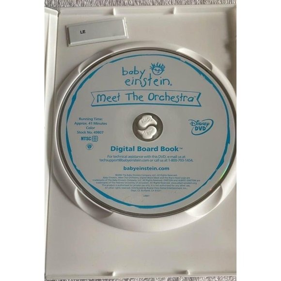 Baby Einstein : Meet the Orchestra - First Instruments (DVD, 2006) - Picture 3 of 4